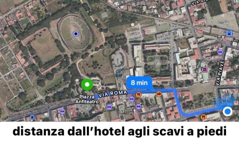 Hotel Apollo Pompei Exterior foto
